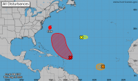 L’onde tropicale n°20 devient Invest 90L : un développement cyclonique possible ce week-end