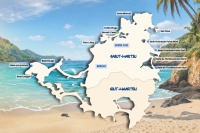 10 plages présentent une eau de baignade d'excellente qualité