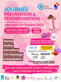 Cancer du sein : journée de dépistage et de sensibilisation mardi à Marigot Cancer du sein : journée de dépistage et de sensibilisation mardi à Marigot
