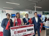 Winair inaugure sa nouvelle liaison entre Sint Maarten et Trinidad-et-Tobago