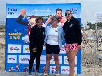 Trois athlètes de Saint-Martin brillent au championnat de France de Longe Côte