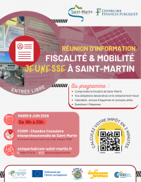 Fiscalité et mobilité : une réunion d’information le 9 juin à la CCISM