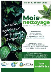 Saison cyclonique 2025 : la Collectivité lance un grand nettoyage collectif